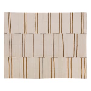 Gestreept Design Turkse Kilim Rug, Stripe Kilim Rug, 190x240 cm, Minimalistisch Modern Kilim Rug, Gestreepte Turkse Rug, Gestreepte Kilim Rug 6'3x7'10 ft
