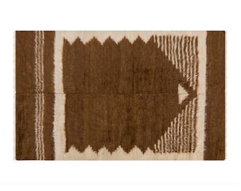 3x4, 2'7 x 4'1 ft, Siirt Blanket Kilim Rug, Siirt Blanket,Turkish Blanket Rug, Anatolian Blanket Rug, Siirt Blanket Rug, Ethnic Blanket Rug