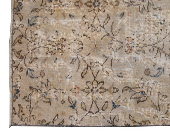 SALE50%OFF】トルコ絨毯 ヴィンテージラグ 146×231cm (TRE8457