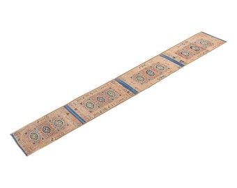 1'11 X 16'3 ft distressed rug runner,Oushak runner rug,oushak runner vintage,hallway long narrow runner,home decor rug Runner,Turkish Runner