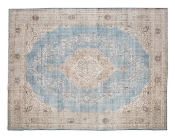 Large Rug", 10x14 rug, 10.2 x 13.9 rug, Area Rug, Turkish Rug, Vintage Rug, 10.2 x 13.9 feet, Antique Rug, Oversized Rug, Oushak Rug,Old Rug