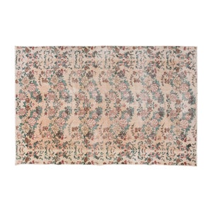 4x7 rug, 3.10 x 6.9 rug, Oushak Rug, Area Rug, Turkish Rug, Vintage Rug, 3.10 x 6.9 feet, Antique Rug, Oriental Rug, Handmade Rug, Old Rug