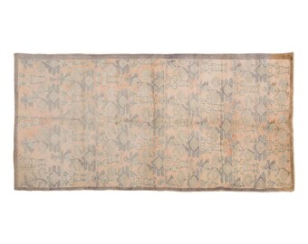 Area Rug, "Turkish Rug, Vintage Rug, 5.1 x 11.9 feet, Oushak Rug, Antique Rug, Oriental Rug, Handmade Rug, Decorative Rug, Large Rug,Old Rug