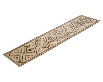 3 X 14.4 Floor Turkish Runner,Oushak Rug Runner,Antique Runner Rug,Oushak Rug Runner,Handmade Rug,Floor rug runner,Home Decor Rug Runner