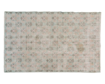 6x9 rug, 6.2 x 9.4 rug, Turkish Rug, Vintage Rug, Area Rug, 6.2 x 9.4 feet, Oushak Rug, Antique Rug, Oversized Rug, Large Rug, Old Rug