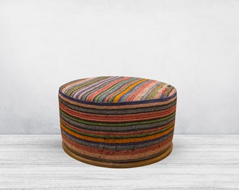 Furniture,Kilim Covered Bench,Living Room Furniture,Ottoman Bench, Footstool,Stool,Bench,Dining Room Furniture,Ottomans,Decorative Bench.