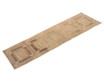 2’6 X 10'6 Floor Turkish Runner,Oushak Rug Runner,Vintage Runner Rug,Oushak Rug Runner,Handmade Rug,Floor rug runner,Home Decor Rug Runner