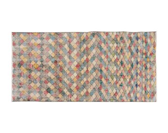 Chic" Rug,2'9" x 5'9" feet 83 x 175 cm,Wonderful Turkish Rugs on Sale!FREE SHIPPING! Vintage Rug,Turkish Rug,Decorative Rug,Oushak Rug,Rug