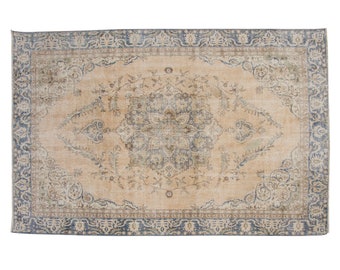 Large Rug", Area Rug, Turkish Rug, Vintage Rug, 7.9 x 11.11 feet,  Antique Rug, Oriental Rug, Handmade Rug,Decorative Rug,Oushak Rug,Old Rug