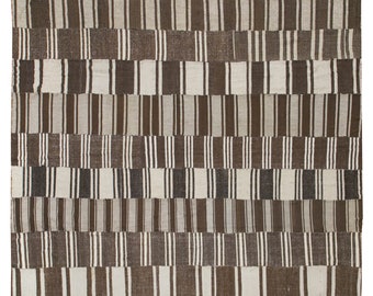 Minimal Kilim Rug", Oushak Rug, Area Rug, Floor Rug, Minimalist Rug, Kilim Rug, Kilim, Striped Kilim Rug, 11'2 x 14'1 feet 340 x 430 cm