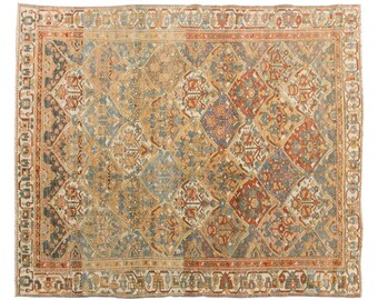 Area Rug, Turkish Rug, Vintage Rug, 5.2 x 6.6 feet, Oushak Rug, Antique Rug, Oriental Rug, Handmade Rug, Decorative Rug, Large Rug, Old Rug