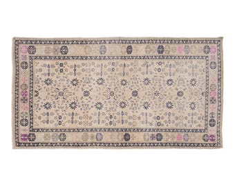 5x10 rug, 5.4 x 10.2 rug, Turkish Rug, Vintage Rug, Area Rug, 5.4 x 10.2 feet, Oushak Rug, Antique Rug, Oversized Rug, Large Rug, Old Rug