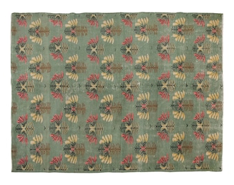 Large Rug, 6x9 rug, 6.1 x 9.2 rug, Area Rug, Turkish Rug, Vintage Rug, 6.1 x 9.2 feet, Antique Rug, Oversized Rug, Oushak Rug, Old Rug