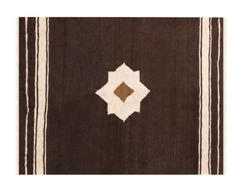 4x5, 3'10 x 5'4 ft, Siirt Blanket Kilim Rug, Siirt Blanket,Turkish Blanket Rug, Anatolian Blanket Rug, Siirt Blanket Rug,Ethnic Blanket Rug