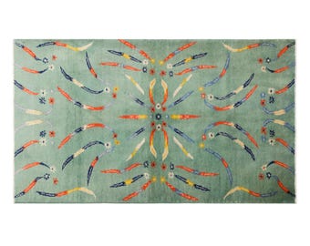 Anatolian Vintage Rug 120 x 200 cm (3'11 x 6'7 ft) | Antique Turkish Wool Decorative Rug