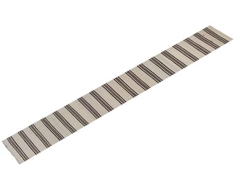 Minimalist" Modern Kilim Rug, Elegant Kilim Rug, 58 x 462 cm ,Striped Design Turkish Kilim Rug, Pale colors Striped Kilim 1'11x15'2 feet