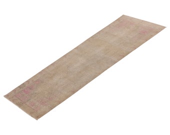 2'3 X 7'5 feet rug runner,Oushak runner rug,oushak runner vintage,hallway long narrow runner,floor home decor rug Runner,Turkish Runner