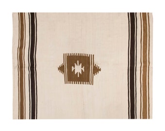 4x5, 3'9 x 5'3 ft, Siirt Blanket Kilim Rug, Siirt Blanket,Turkish Blanket Rug, Anatolian Blanket Rug, Siirt Blanket Rug, Ethnic Blanket Rug
