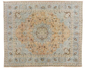 Large Rug", 9x10 rug, 8.6 x 9.8 rug, Area Rug, Turkish Rug, Vintage Rug, 8.6 x 9.8 feet, Antique Rug, Oversized Rug, Oushak Rug, Old Rug