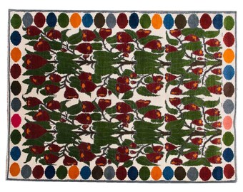 Turkish Rug, Vintage Rug, Area Rug, 5'8 x 8'2 feet, Oushak Rug, Antique Rug, Oriental Rug, Handmade Rug, Decorative Rug, 173 x 250 cm Rug