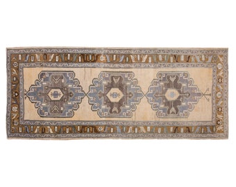 5x12 rug, 4.11 x 11.9 rug, Turkish Rug, Vintage Rug, Area Rug, 4.11 x 11.9 feet, Oushak Rug, Antique Rug, Oversized Rug, Large Rug, Old Rug