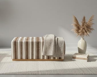 Living Room Furniture,Dining Room Furniture,Ottomans,Decorative Bench,Ottoman Bench, Footstool,Stool,Bench,Furniture,Kilim Covered Bench.