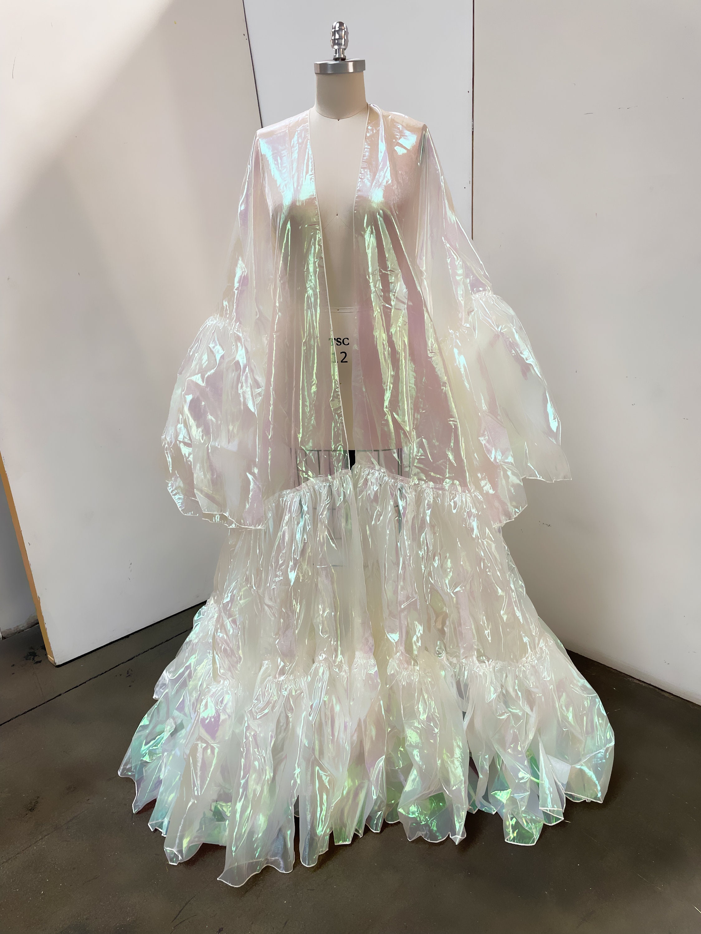 Stunning Iridescent Drag Queen Coat - Etsy Finland