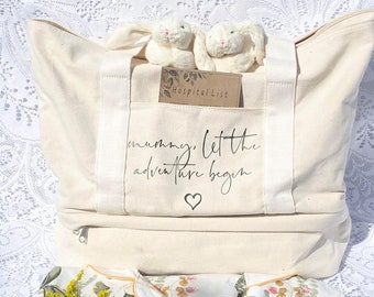 Mummy, Let the Adventure Begin Hospital Bag