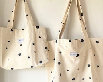 Sacs en toile pour maman et mini