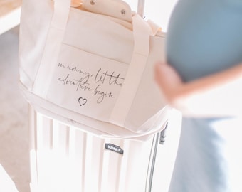 Mummy, Let the Adventure Begin Hospital Bag and Suitcase