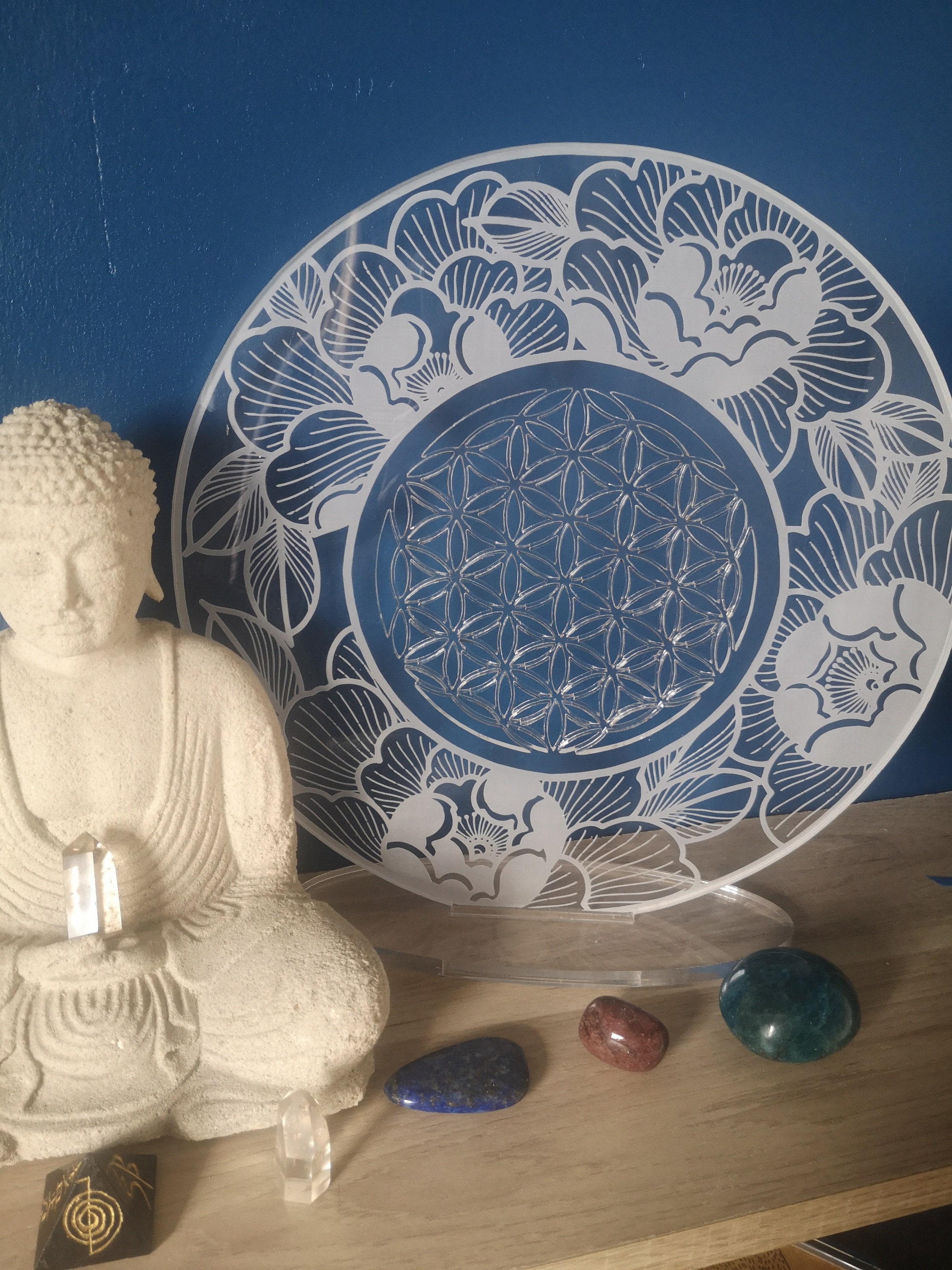 Planche de Géométrie Sacrée Fleur Vie