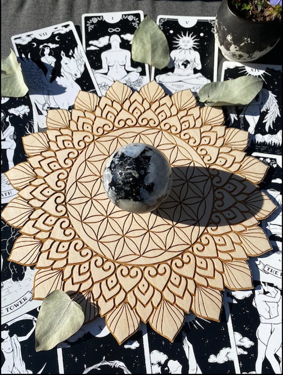 Planche de Géométrie Sacrée Fleur Vie