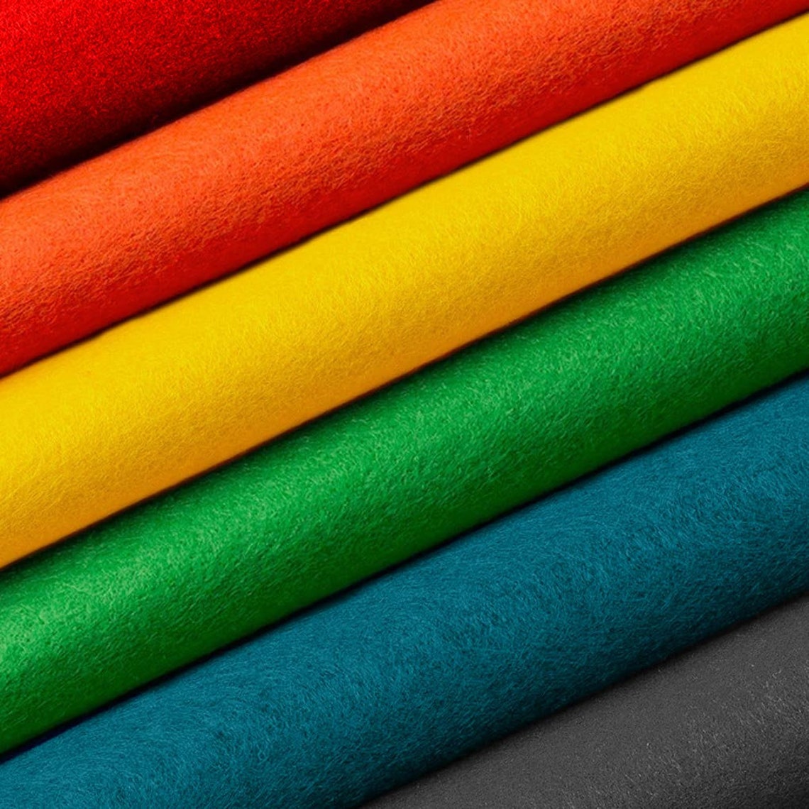 Craft Felt Fabric by the Metre Material for Sewing Embroidery Etsy UK