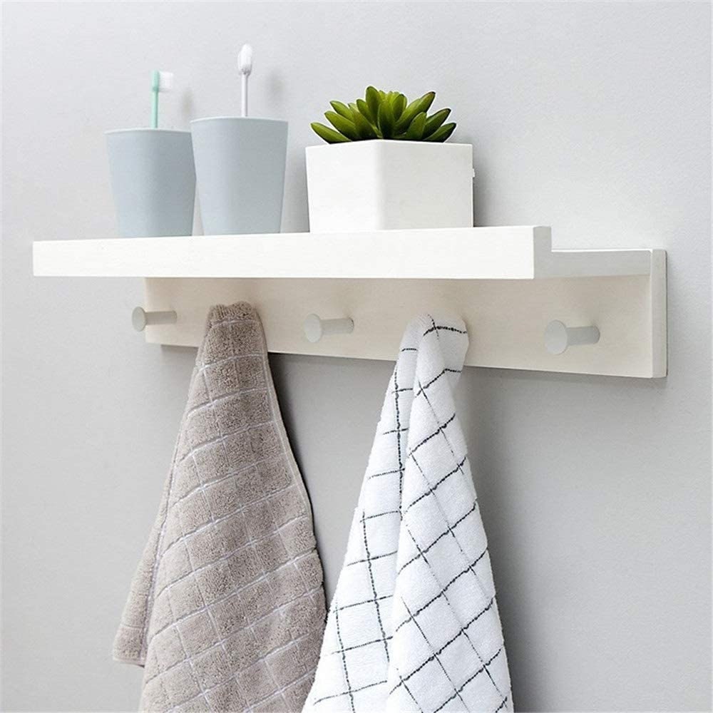 Wall Hook Rack Floating Shelf Coat Hook Rack Key Rack Wall Etsy