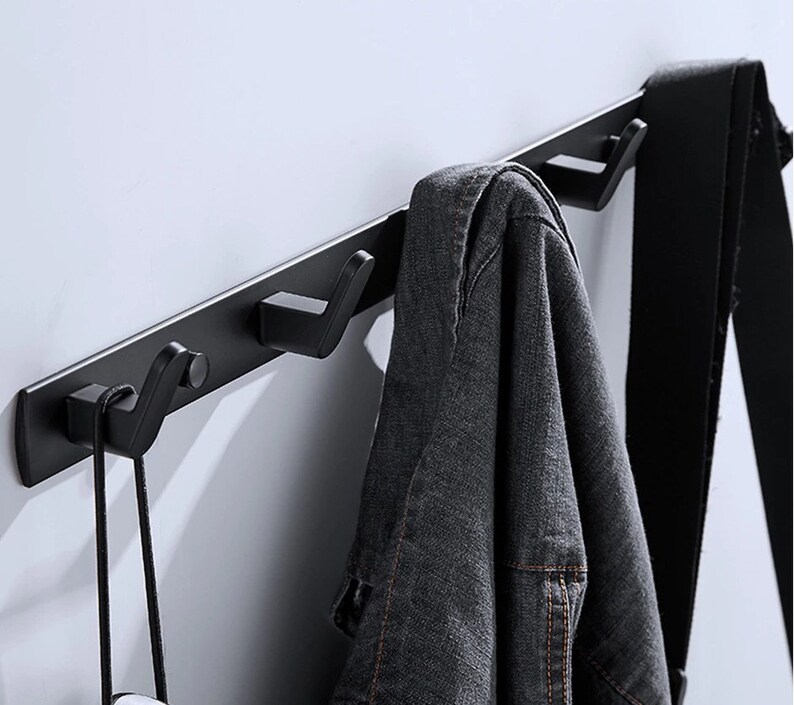 Wall Mounted Coat Rack Metal Hook Rack Wall Rack Coat Etsy