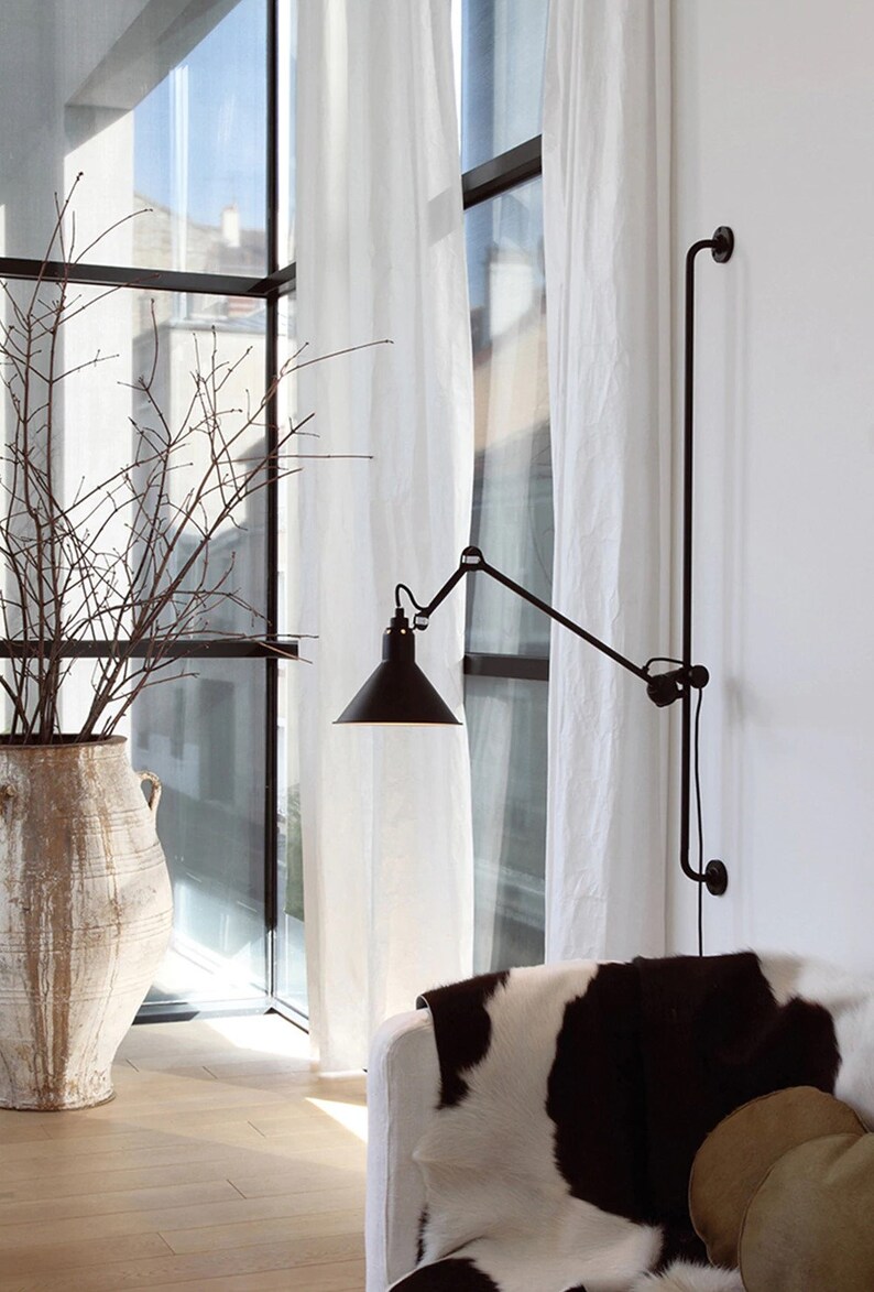 Wall Lamp Hanging Wall Light Plug in Wall Sconce Bedside Etsy