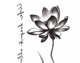 28 Lotus Flower Tattoos To Help You Find Your Zen