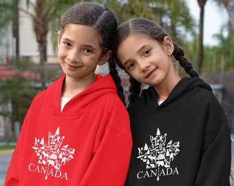 Maple Leaf Hoodie, Pullover #MapleLeaf #Canada