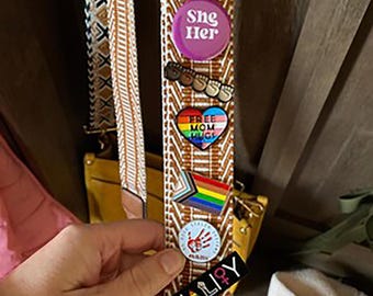 MMIW Custom Lapel Pin,  #RedHandPrint #Nomorestolensisters #MMIW #MMIWG #Pins