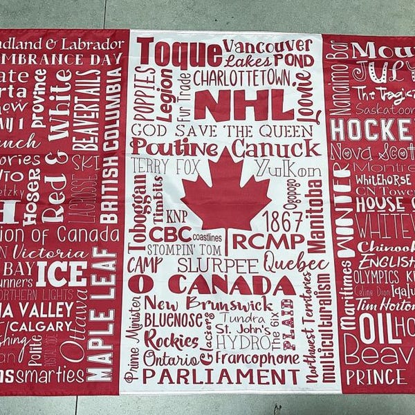 They Say in Canada Flag - Canada Flag, Canadian Flag