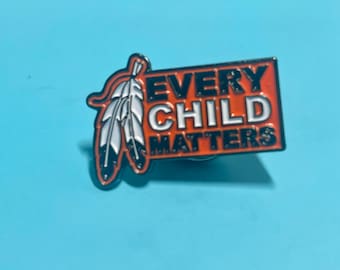 Every Child Matters Custom Lapel Pin #OrangeShirtDay #EveryChildMatters #Pins