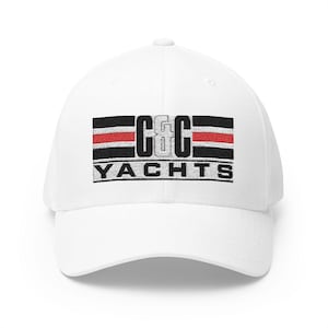 Casquette fermée avec logo brodé C & C Yacht #CandC #CandCYacht #CandCYachtLogo