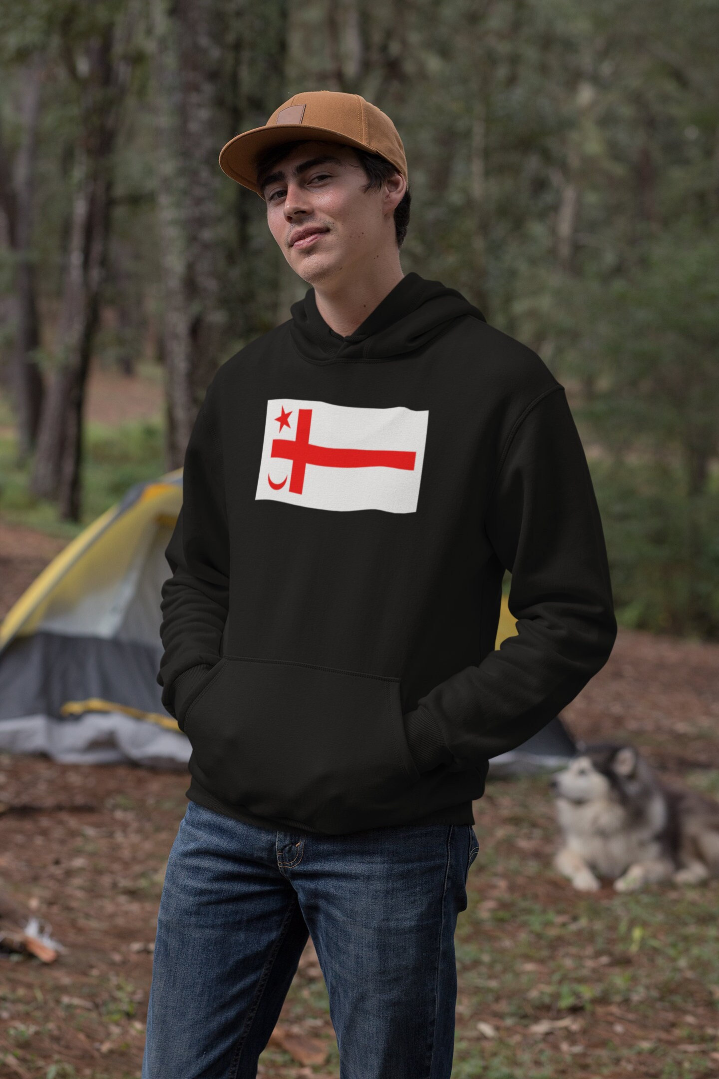 Mi'kmaq Grand Council Flag Hoodie, #mikmaq - Etsy Canada