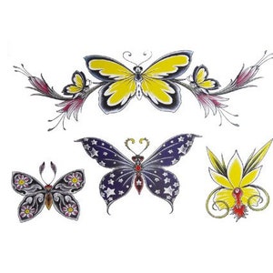 The Butterfly Extravaganza Temporary Tattoo