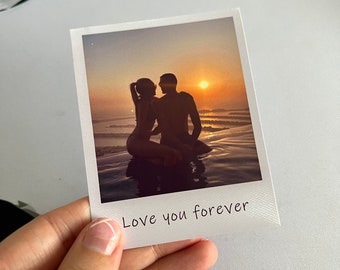POLAROID STYLE PHOTO prints / retro photos / turn your photos in to Polaroid Style photos / free personalisation / colour or black and white