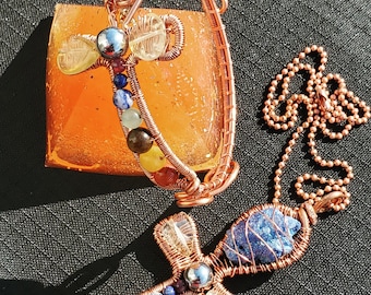 Ankh Chakra Power set. Bracelet, Pendant, or Ring Sold also separately.