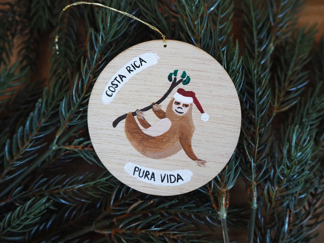 Costa Rica Christmas Ornament 