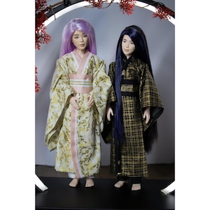Poupée Candi Doll Mattel OOAK – Cheveux Noirs Longs + 2 Kimonos, édition 2021