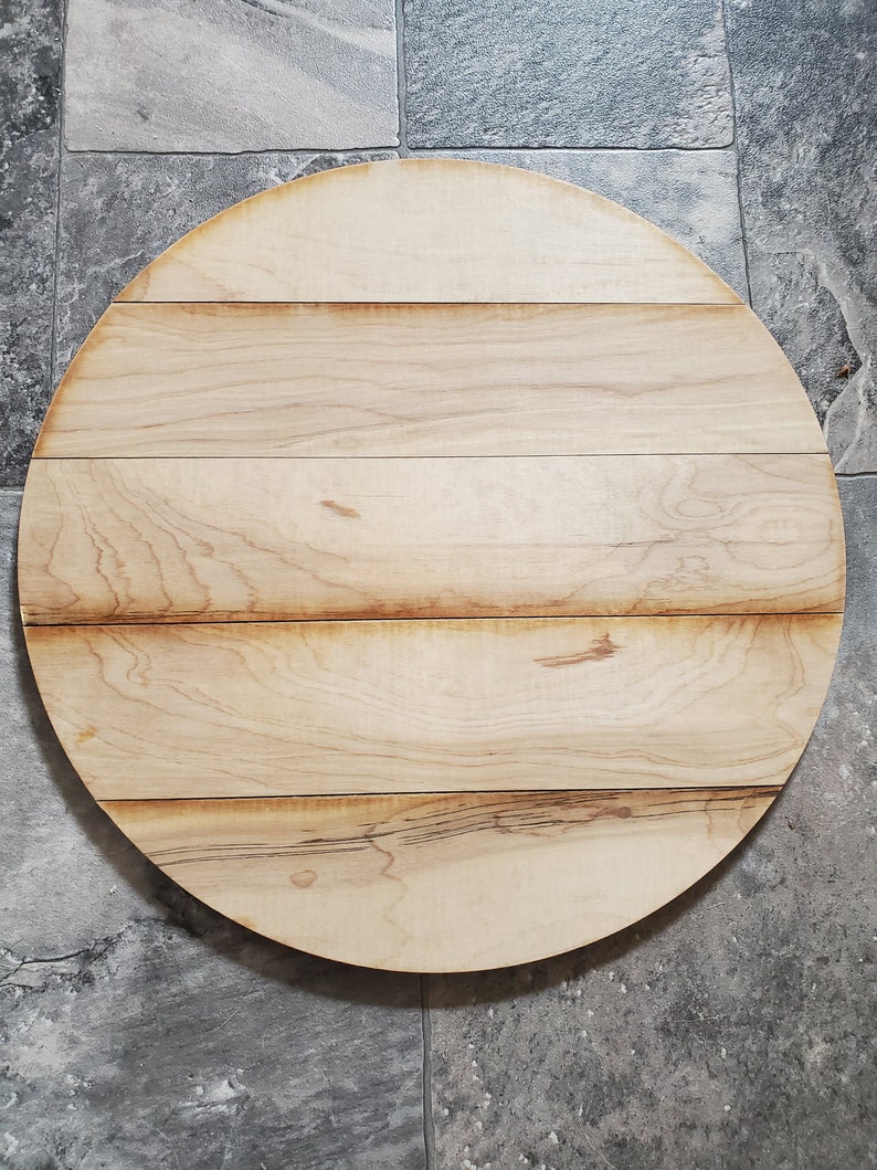 15 in Shiplap Round Cut File Etsy