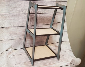 Digital File!!! Rectangle Tiered Tray - Three level rectangle Tiered Tray File for Laser
